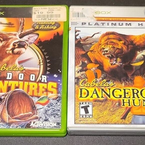 Cabelas Hunting Xbox Game Lot Of 2 - Picture 1 of 1